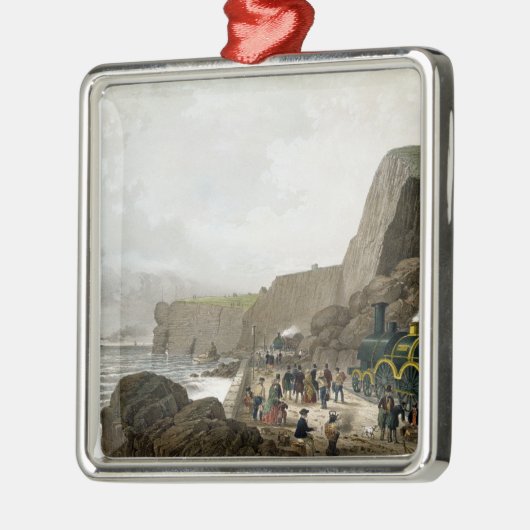 Spoorweg Zuid-Devon Metalen Ornament (Links)