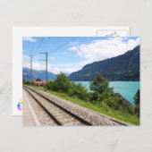 Spoorweg Zwitserland Briefkaart (Voorkant / Achterkant)