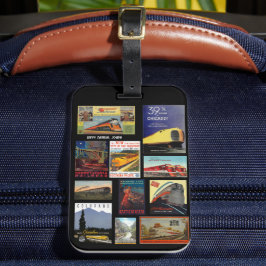 spoorwegAdverteren Bagagelabel