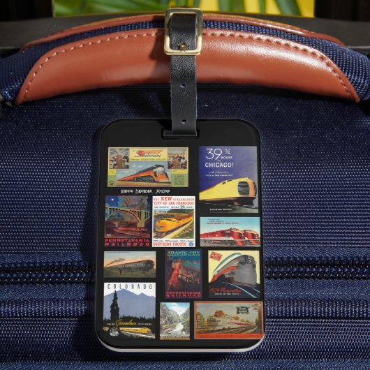  spoorwegAdverteren Bagagelabel (Voorkant Insitu 2)