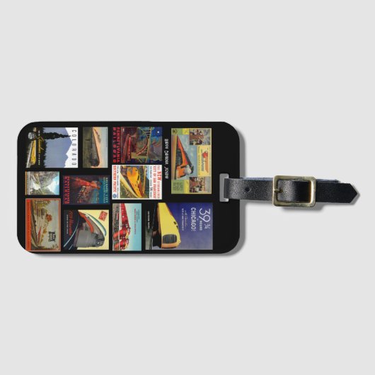 spoorwegAdverteren Bagagelabel (Voorkant (horizontaal))