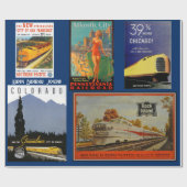 spoorwegAdverteren Cadeaupapier (Vlak)