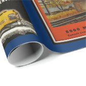  spoorwegAdverteren Cadeaupapier (Rol Hoek)