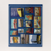  spoorwegAdverteren Legpuzzel (Verticaal)