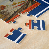  spoorwegAdverteren Legpuzzel (Zijkant)