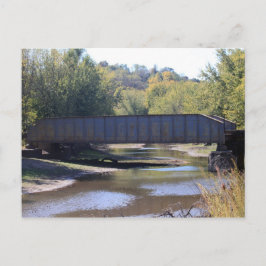 Spoorwegbrug Briefkaart
