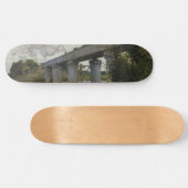 Spoorwegbrug in Argenteuil (Spoorweg) (van Monet) Persoonlijk Skateboard (Horizontaal)