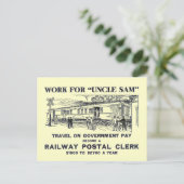 Spoorwegbureau 1926 briefkaart (Staand voorkant)