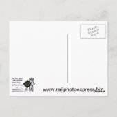 Spoorwegbureau 1959 Briefkaart (Achterkant)