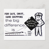 Spoorwegbureau 1959 Briefkaart (Voorkant)