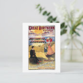 Spoorwegcursie, Verenigd Koninkrijk, Groot-Brittan Briefkaart (Staand voorkant)