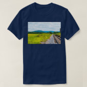 Spoorwegen en bergen in Gettysburg PA T-shirt (Design voorkant)