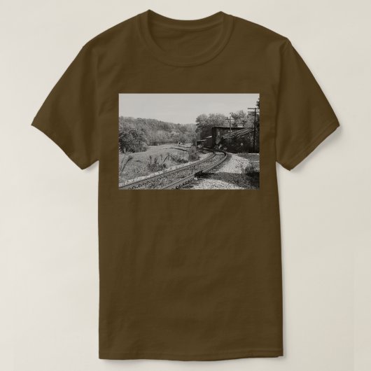 Spoorwegen in Galena 1 T-shirt (Design voorkant)