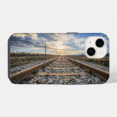Spoorwegen iPhone Hoesje (Achterkant horizontaal)