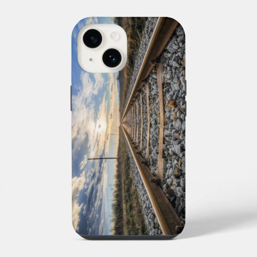 Spoorwegen iPhone Hoesje (Achterkant)