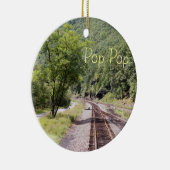 Spoorwegen Keramisch Ornament (Rechts)