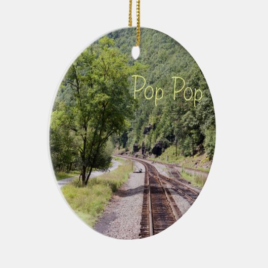 Spoorwegen Keramisch Ornament (Rechts)