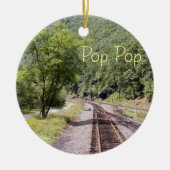 Spoorwegen Keramisch Ornament (Voorkant)