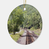 Spoorwegen Keramisch Ornament (Links)