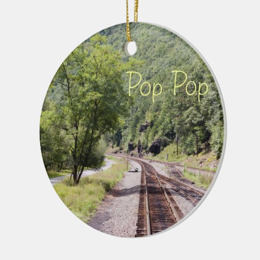 Spoorwegen Keramisch Ornament (Links)