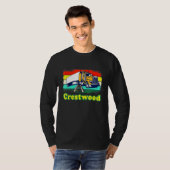 Spoorwegen T-shirt (Voorkant volledig)