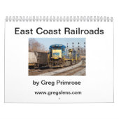 Spoorwegen van de oostkust V1 Kalender (Hoes)