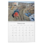 Spoorwegen van de oostkust V1 Kalender (Feb 2026)