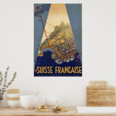 Spoorwegen van het Poster Zwitserland (Keuken)