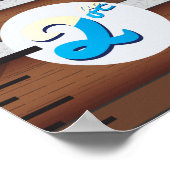 Spoorweggroeigrafiek Poster (Hoek)