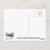 Spoorwegkaart 1903 van de Lehigh Valley Briefkaart (Achterkant)