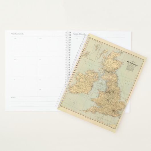 Spoorwegkaart, Britse eilanden Planner (Display)