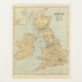 Spoorwegkaart, Britse eilanden Planner (Voorkant)