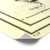  Spoorwegkaart van Florida (1882) Poster (Hoek)