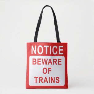 Spoorwegkenteken, Treinen Tote Bag