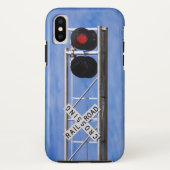 Spoorwegkruising Cantilever Flashers Case-Mate iPhone Case (Achterkant)