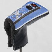 Spoorwegkruising Cantilever Flashers Golfheadcover (3/4 voorkant)