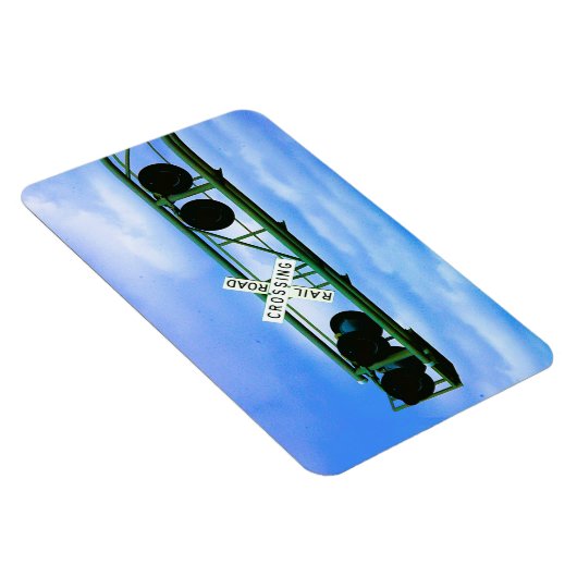 Spoorwegkruising Cantilever - Inverted Crossbuck Magneet (Rechterzijde)