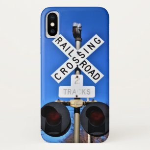 Spoorwegkruising met mechanische gal Case-Mate iPhone case
