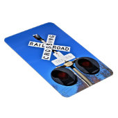 Spoorwegkruising met mechanische gal magneet (Rechterzijde)