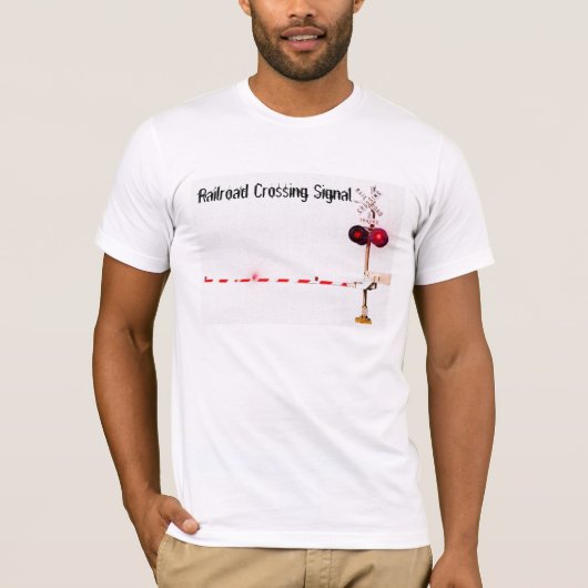 Spoorwegkruising Signal Gate T-shirt (Voorkant)