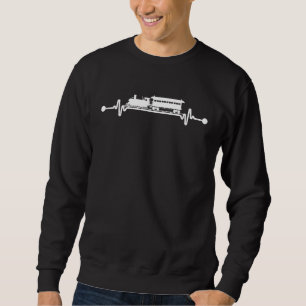 Spoorwegmodeltrein Locomotief Trein Hartslag Trui
