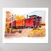 spoorwegovergang poster (Voorkant)