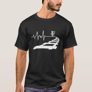 Spoorwegovergang Treinen Spoorweg Model T-shirt
