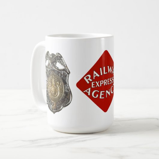 Spoorwegpaspoort Koffiemok (Voorkant links)