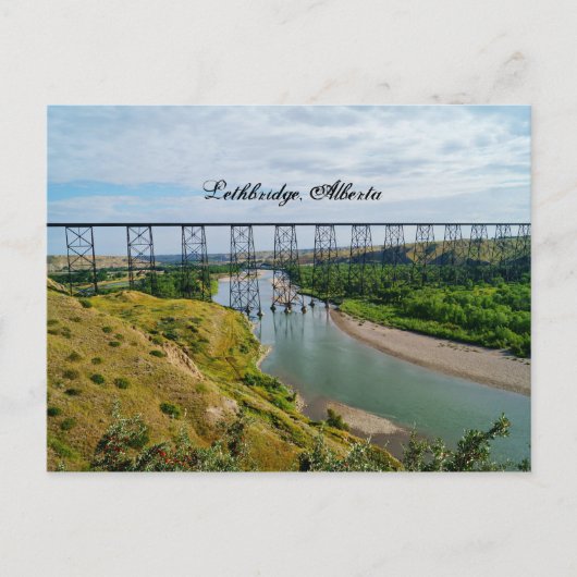 Spoorwegpictogram Alberta Briefkaart (Voorkant)