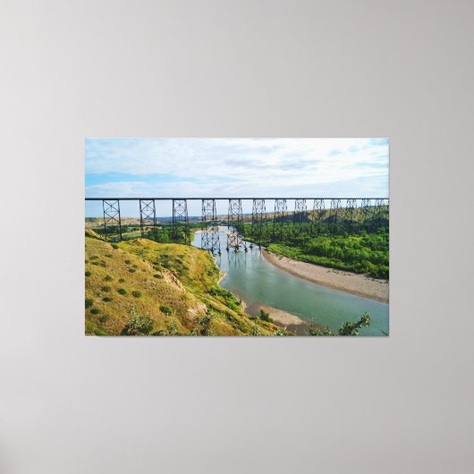 Spoorwegpictogram Alberta Canvas Afdruk (Voorkant)