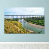 Spoorwegpictogram Alberta Canvas Afdruk (Insitu (Houten vloer))