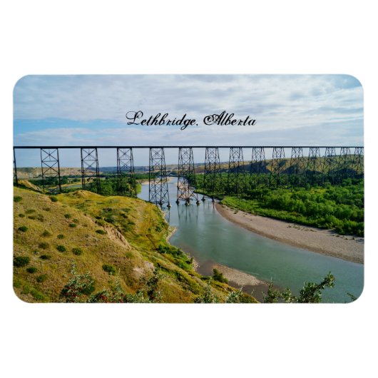 Spoorwegpictogram Alberta Magneet (Horizontaal)