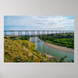 Spoorwegpictogram Alberta Poster