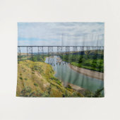 Spoorwegpictogram Alberta Wandkleed (Voorkant (horizontaal))